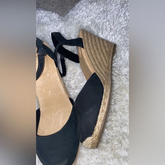 Me Too Espadrille in Black Fabric - Picture 9 of 12